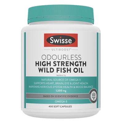 【国内现货】Swisse 深海鱼油1500mg 400粒